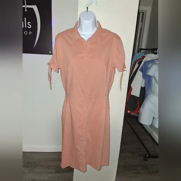 Theory Peach Dress - Picture 5 of 13